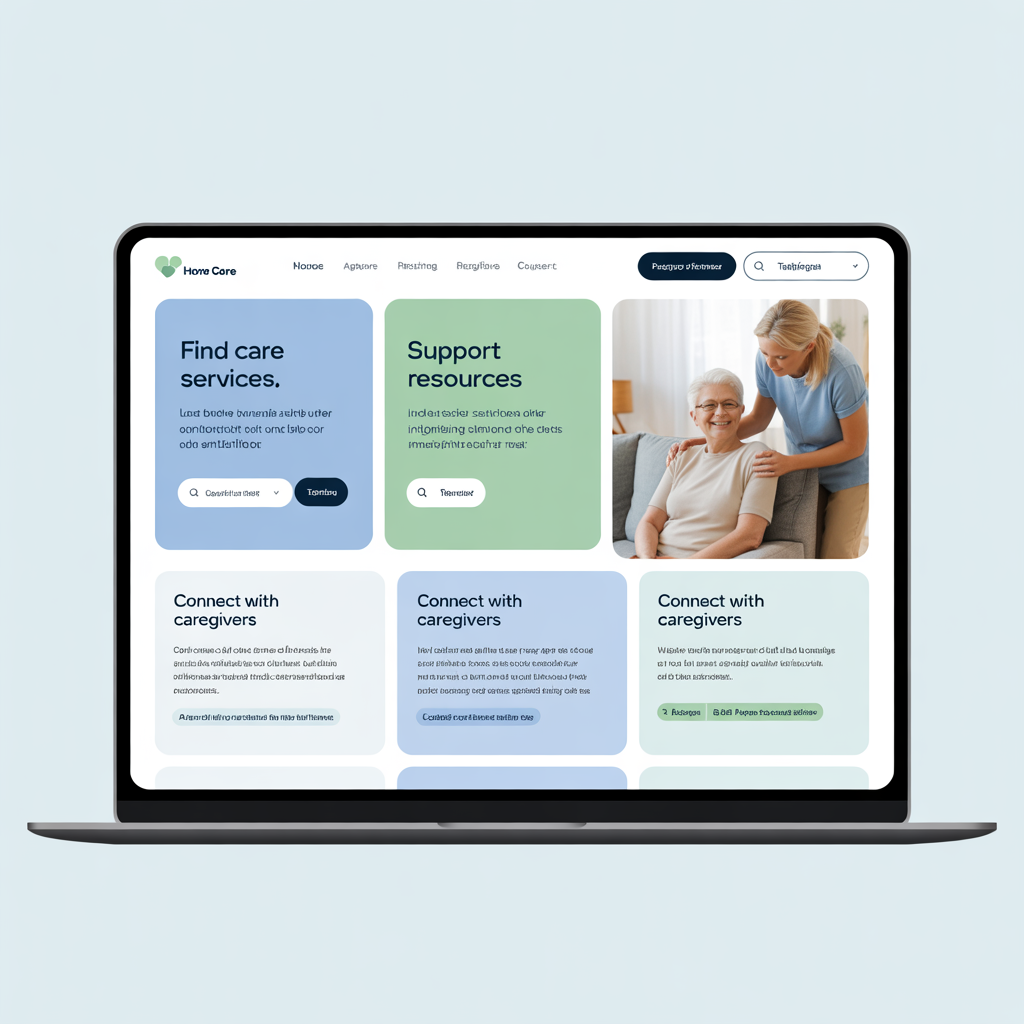 Common Categories in Home Care and Support Information Platforms